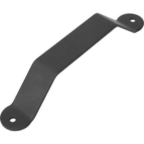 Antiker Scheunentürgriff, Schubladengriff, Schrankgriff, schwarze Beschläge (1/5)