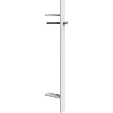 Garderobenstange für Kleiderschrank JOHANNESBURG-43 in weiß, B/H/T: ca. 32/179/12 cm (1/2)
