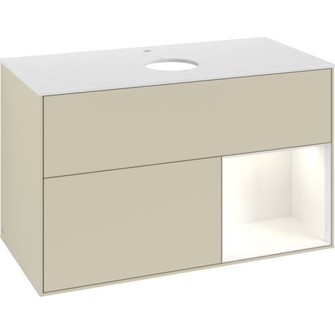 Meuble sous lavabo Villeroy & Boch F781GFHJ Finion F78