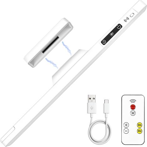 Under Cabinet LED Kitchen Light - Cabinet Lighting with Remote Control and Motion Detection, Rechargeable Magnetic Light for Furniture and Pantry (1/5)