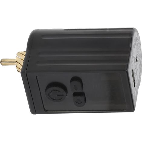 Alimentation sans fil pour machine à tatouer avec interface RCA, batterie 1450 mAh à double interrupteur pour stylo tatoueur (1/5)