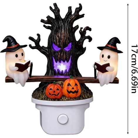 Creative New Portable Cute Seesaw Ghost LED Night Light - Seesaw Ghost LED Night Light -