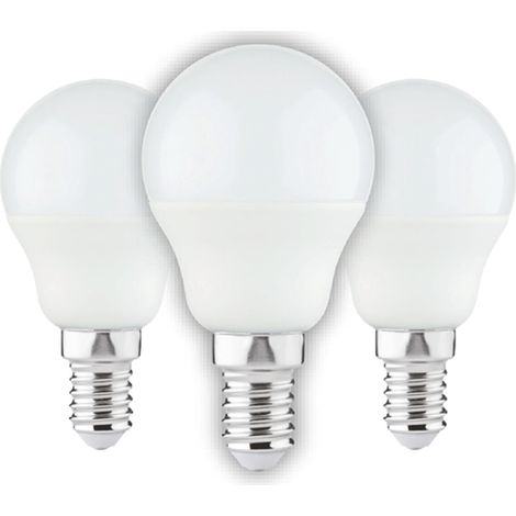 Suprema LAMPADA LED SFERETTA E14 Luce naturale 6,5 W - 806 lumen , pz.3 6.00 confezioni
