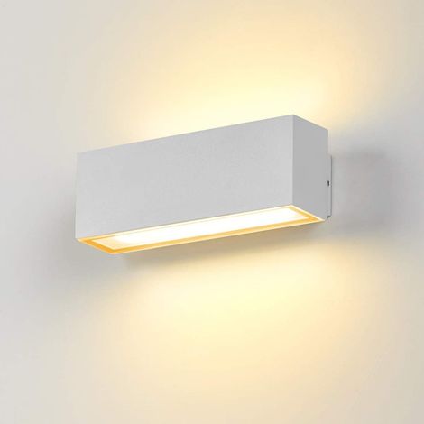 Applique Parete Lampada LED 12W Impermeabile IP65 Bianco (1/5)
