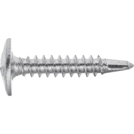 Selbstbohrende Schraube mit Flachkopf 4,2 x 25 mm – Blisterverpackung – 50 Stück (1/2)