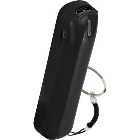 Caricatore portatile Powerbank da 2400 mAh nero - Zenitech