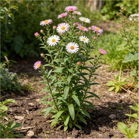 Aster pyrenaeus Lutetia 20cm Godet 9cm - Aster (1/4)