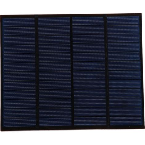 Panneau Solaire Polycristallin 12V 3.5W - Étanche Et Portable - Pour Camping Et Bricolage - 1 Pièce (1/5)