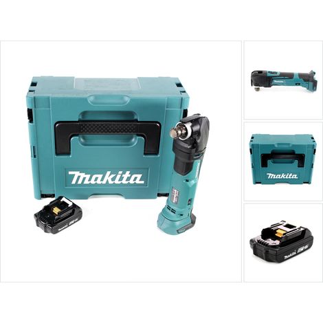 Makita DTM 51 A1J Akku Multitool Oszillierer 18 V + 1x Akku 2,0 Ah + Makpac - ohne Ladegerät