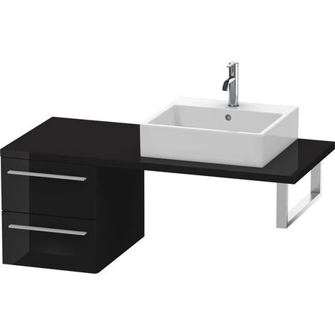 Console base X-LARGE 440x400x548mm nero lucido