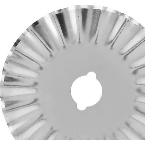 5 lames de coupe pour tissu, lames rotatives ondulées de 45 mm (1/5)