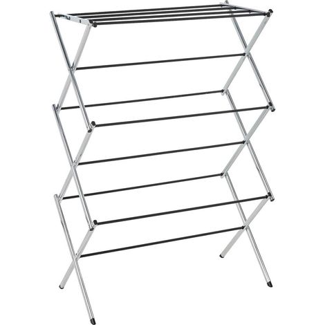 Séchoir à linge d'intérieur pliable Concertina - Chrome-DOU (1/4)