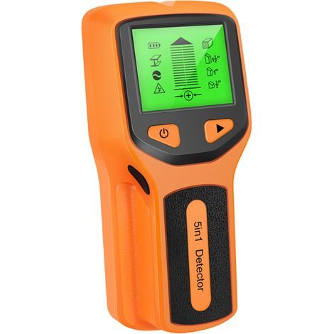 Détecteur Mural Métaux Avec Écran Lcd ,Scanner Bois Et Fils Électriques, Recherche Mur Rapide Pour Bricolage Professionnel Sans Batterie (1/5)