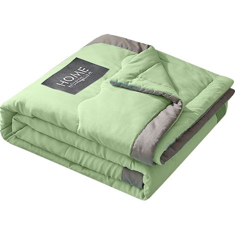 Couette Fraîcheur - Fibres Polyester Respirantes - 150 x 200 cm - Pour Dormir au Frais Toute l'Année - 1 Pièce (1/5)