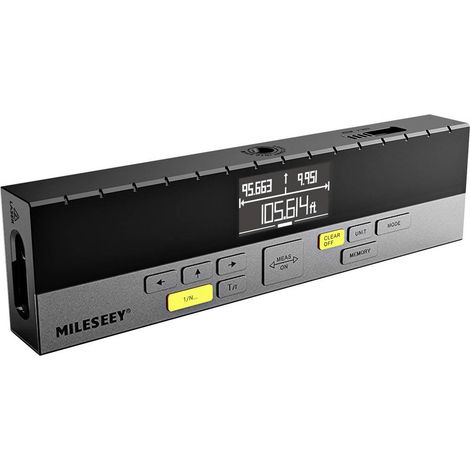 Mileseey DP20 Pro Misuratore Laser Nero 120m Preciso (1/5)