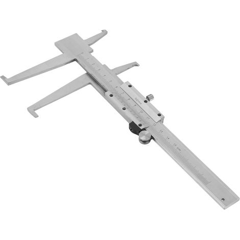 Micromètre d'intérieur pour rainures internes en acier au carbone, règle graduée, outil de mesure 9-150 mm (1/5)