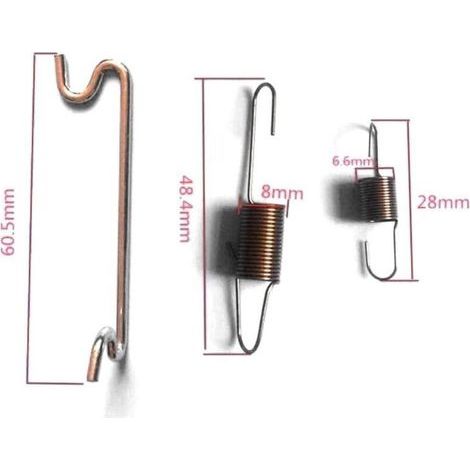 Lot de 3 Ressorts de Régulateur d’Accélérateur Compatible avec Moteur Robin EY20 et Générateur RGX2400 pour Tondeuse à Gazon (1/3)