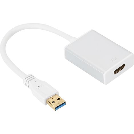 Adaptateur USB 3.0 vers HDMI pour écran 1080p compatible PC/OS X et projecteur HDTV (1/5)