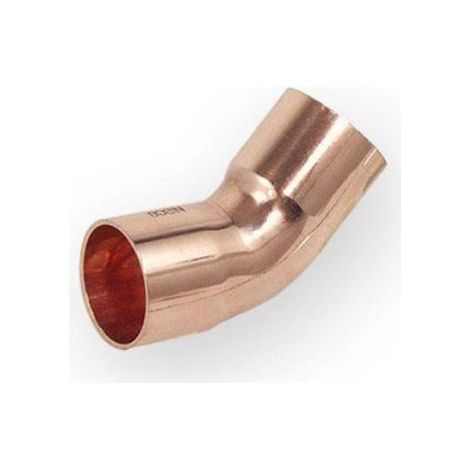 Rohrverschraubung Bogen Winkel Kupferlot Buchse x Buchse 18mm 45 Grad Winkel