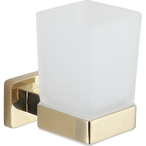 Mexen Asis Zahnputzbecher, Gold - 7017638-50 (1/2)