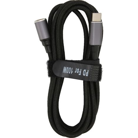 Câble USB-C vers DC 100W pour PC Portable avec Charge Rapide (1/5)