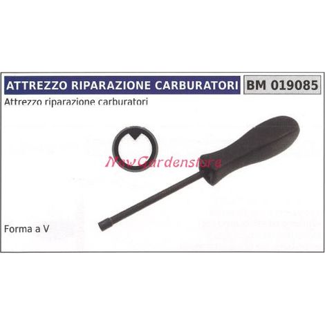NEW GARDEN STORE Vergaser-Reparaturwerkzeug V-Form 019085