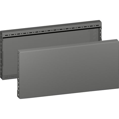 VX Sockel-Blende, seitlich, H: 200 mm, für T: 600 mm, Stahlblech Sockel Seitenset 8660043 Rittal In