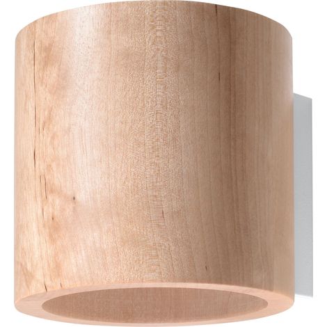 Lámparas de pared Orbis madera natural madera 1xG9  10cm Sollux (1/2)