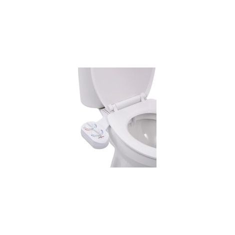 Accessoires pour siège de toilette avec eau chaude et froide et un seul embout (1/5)