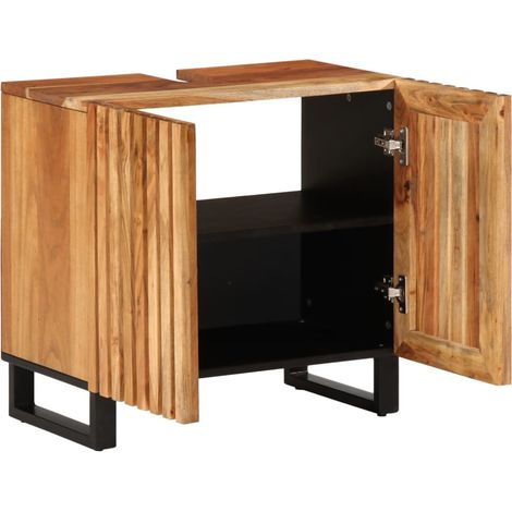 Maison Exclusive - Waschbeckenunterschrank 62x34x58 cm Massivholz