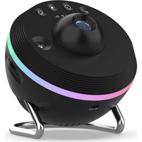 Projecteur d'étoiles rotatif à 360° Galaxy Meteor, haute définition 4K (1/5)