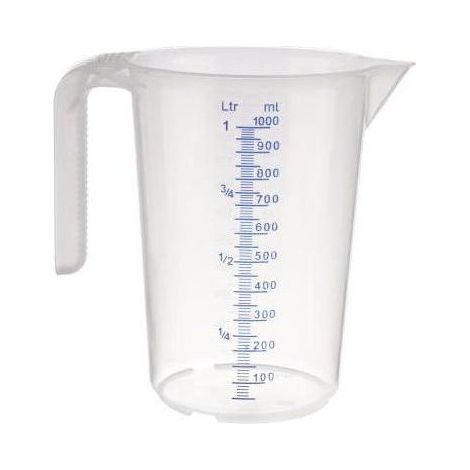 APS Messbecher APS STACKABLE 1l Polypropylen transparent