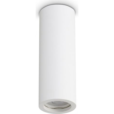 Ideal Lux Plafoniera moderna Look 1 luce GU10 gesso