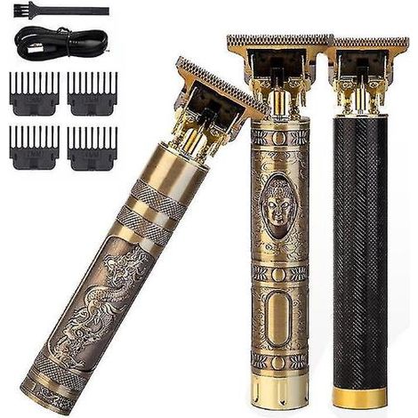 Tondeuse À Cheveux - Tondeuse Électrique Sans Fil Rechargeable Par USB - Pour Barbe Et Cheveux - 4 Peignes Réglables 1,5 2 3 4 Mm - 1 Pièce