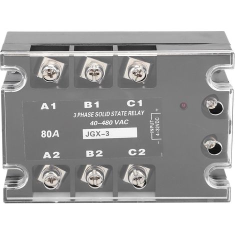 3-Phasen-SSR-Controller für industrielle Mittel- und Niederspannungsgeräte DC/AC 40–480 V AC JGX3 (4880Z) (1/5)