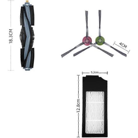 Repuestos para aspiradoras robot ECOVACS DEEBOT X1 Omni / X1 TURBO / X1 Plus / T10 Omni, edición 0702 (1/4)
