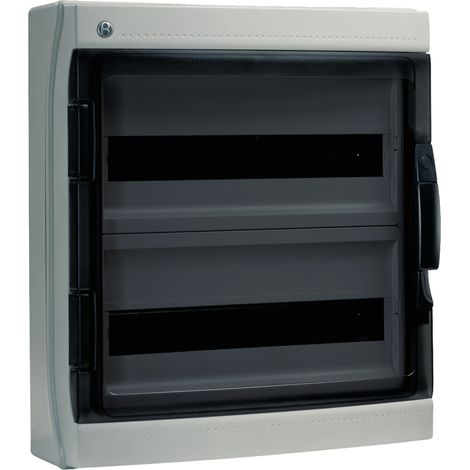 Coffret électrique étanche - 2 rangées - 36 modules - Pablo 36