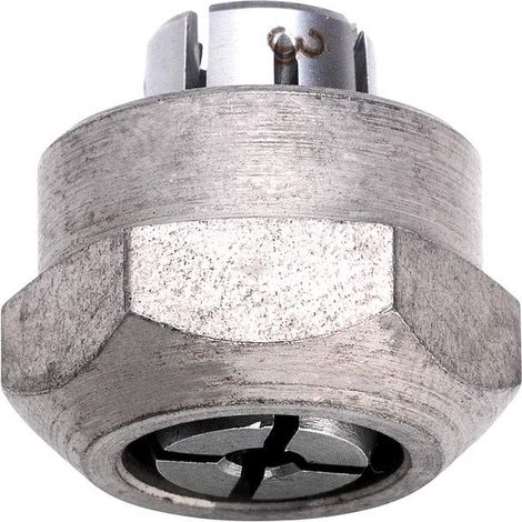 Pinza de sujeción 1/4" con tuerca de sujeción (hexagonal), OFE/GS (631949000)