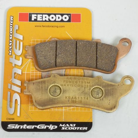 Bremsbelag ferodo für Motorrad honda 250 jazz 2003 bis 2004 mf07a (1/3)