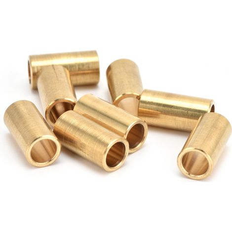 Lot de 8 bagues en bronze, bonne capacité de charge, résistantes à l'usure, manchon en cuivre pour équipements électriques (1/5)