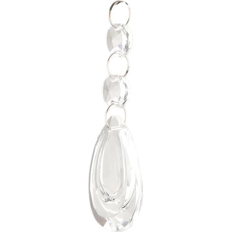 Cuerda Colgante De Cristal Transparente - Adorno Artesanal Para Decoración - Estilo 7 - 1 Unidad (1/5)