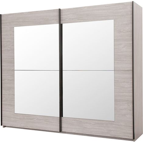 Armoire adulte contemporaine chêne clair Angelot (1/5)