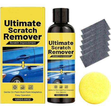 Removedor de rayones NanoPolix: elimine los rayones del automóvil, Removedor de rayones Nanopolix, Pasta de eliminación rápida de rayones para rayones profundos, Kit de pulido de todos los colores de 
