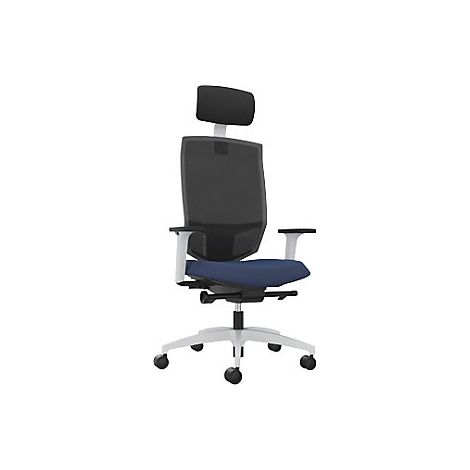 Dauphin  Sedia girevole da ufficio JUST EVO MESH  con schienale (1/3)