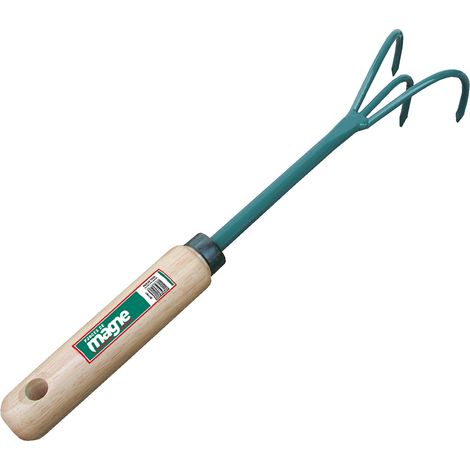 GRIFFE PIOCHEUSE DE ROCAILLE 3 DENTS MANCHE BOIS FORGES DE MAGNE - 537653