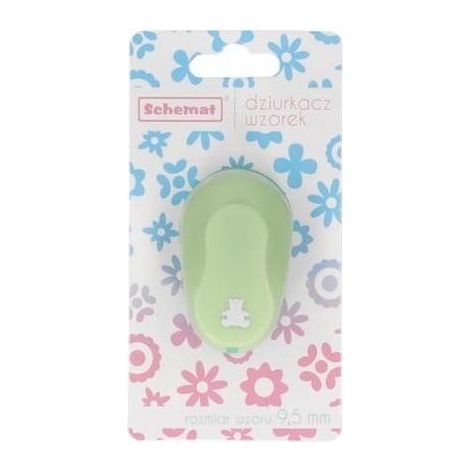 Dekorative Stanze 9,5 mm Teddybär MIX