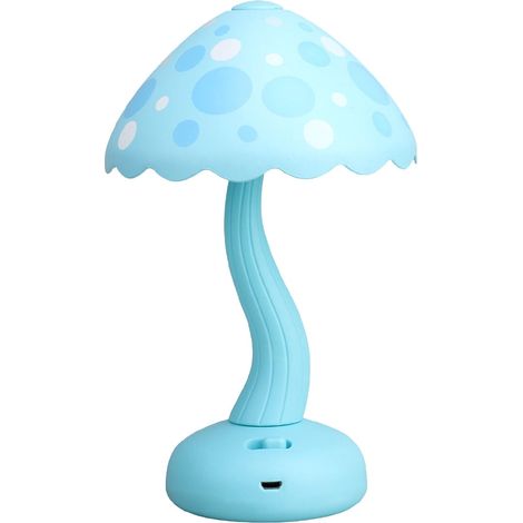 Lampe De Table - Lampe De Nuit Rechargeable Sur USB - Forme De Lotus - Réglage En Deux Positions - Pour Chambre À Coucher Bureau Dormitoire - 1 Pièce (1/5)