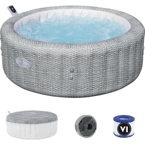 Lay-Z Bali Grey aufblasbarer Whirlpool für 6 Personen Bestway 6001N