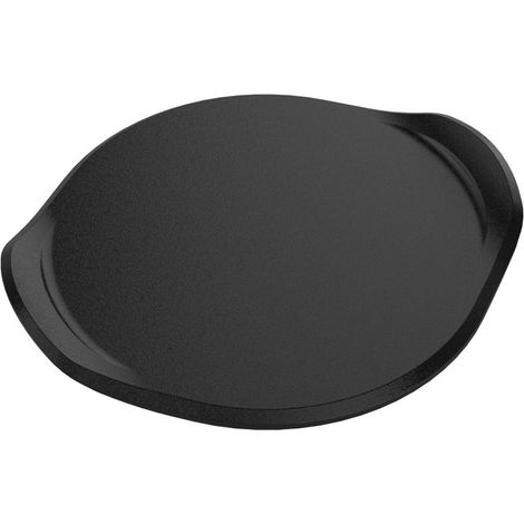 Weber 8831 Pierre à pizza céramique 26 cm noir