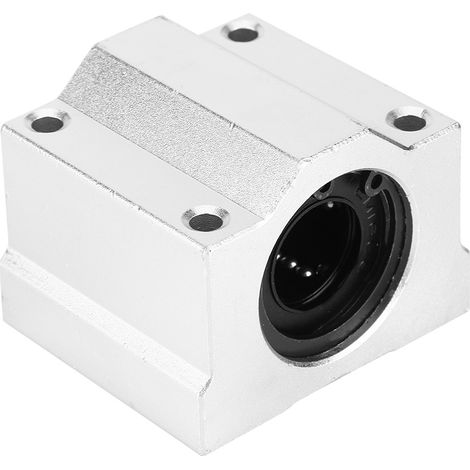 Bloc de guidage linéaire en alliage d'aluminium, palier de glissement, douille de glissement SCS12MM (1/5)
